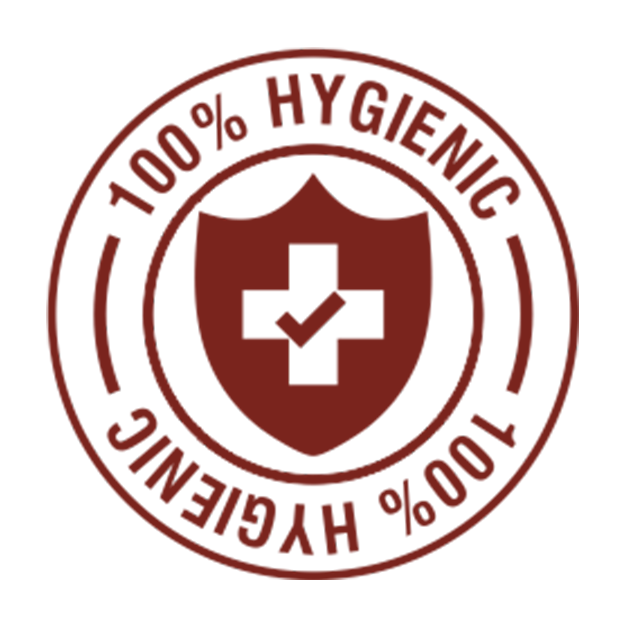 100% Hygienic